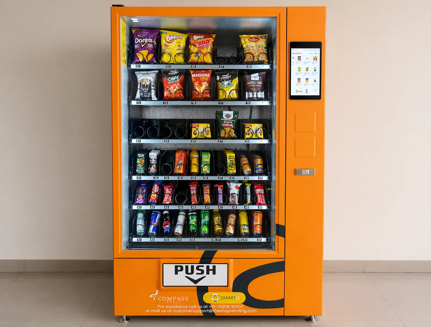 snacks vending machine