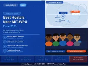 Best Hostels Near MIT-WPU Pune 2026